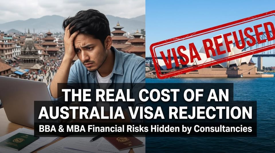 Australia visa rejection cost